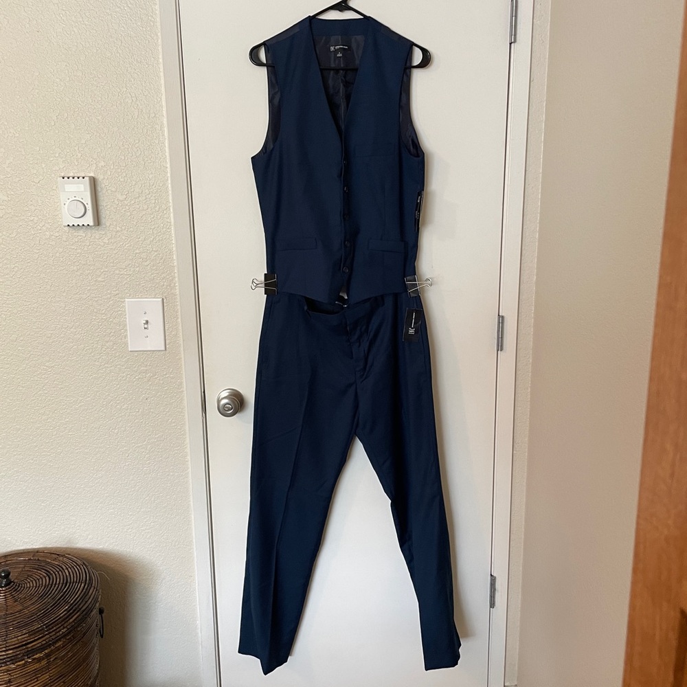 I-N-C men’s Vest and pants set slim fit S
